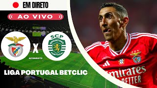 🔴BENFICA X SPORTING LIGA PORTUGAL BETCLIC [upl. by Nyllewell]