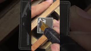 The Process of Handcarved Sealsshorts handcarved stamp sealstamp asmr [upl. by Aicilaana]