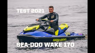 2021 SEADOO WAKE 170 TEST [upl. by Riess]