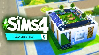 Building an ECO CUBE Home  The Sims 4 Eco Lifestyle [upl. by Singleton]