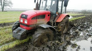 Extreme ploughing Belarus Mtz 9523 [upl. by Aicillyhp87]