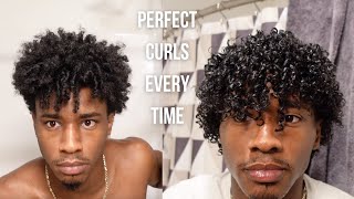 CURLY HAIR ROUTINE 2022  perfect curls every time [upl. by Queston60]