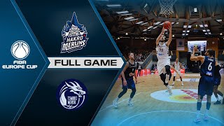 HAKRO Merlins Crailsheim v TsmokiMinsk  Full Game  FIBA Europe Cup 202122 [upl. by Ardnak]