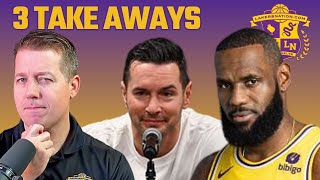 We Learned A Lot From Lakers vs Suns Including A Surprise From JJ Redick [upl. by Areivax]