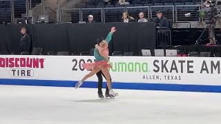 Majorie LaJoieZachary Lagha Skate America 2023 Friday FD Practice [upl. by Braden349]