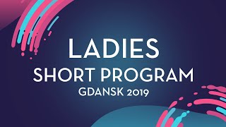 GianQuen Isaacs RSA  Ladies Short Program  Gdansk 2019 [upl. by Aynik]