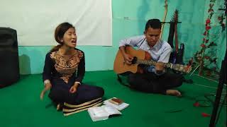 Bihani ko surya jastai  cover song  Arpana sunuwar Rohit thapa [upl. by Benco]