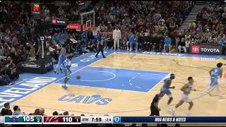 NBA Cleveland Cavaliers vs Charlotte Hornets 4th Highlights  November 17 2024 [upl. by Samaj880]