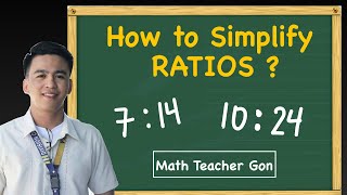 How to Simplify Ratios  Easiest Way to Do It [upl. by Artenahs]