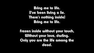 Wake Me Up Inside Bring Me To Life Lyrics [upl. by Vincent]