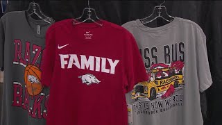 Hogman’s Gameday Superstore celebrates the beginning of Arkansas basketball season [upl. by Seni249]