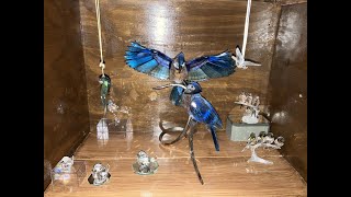 Swarovski crystal figurine collection tour 2022 over 970 figurines [upl. by Eentruok]