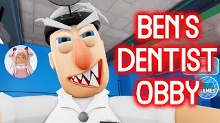 BENS DENTIST OBBY NEW Roblox Obby Gameplay Walkthrough No Death 4K [upl. by Nagyam]