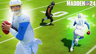 JUSTIN HERBERT IS ELITE IN MADDEN 24 [upl. by Musihc]