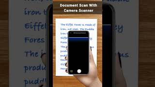 Documents Scan With Camera Scanner [upl. by Htebiram]