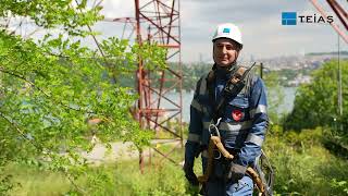 TEİAŞ  Türkiye Elektrik İletim AŞ  Bir Hat Bakım Mesul Teknisyeninin Günü [upl. by Mohammed]