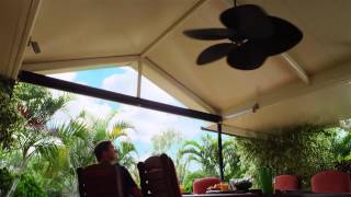 Stratco Outback Verandah or Patio  Cooldek Insulated Roofing [upl. by Putnem]