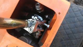 Chinese Mini Excavator Lost Curl Function Broken Joystick Control Ball to Valve Quick Field Repair [upl. by Painter]