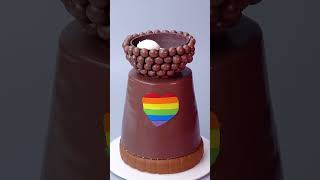 Short Decorate Colorful Chocolate Cakes [upl. by Worth633]