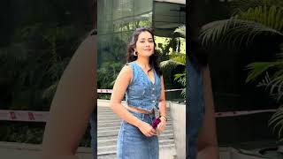 Raashi Khanna Spotted In Andheri Promoting Yodha [upl. by Ispep]