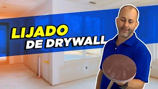 Lijado  Guía de Instalación de Drywall Parte 11 [upl. by Tepper123]