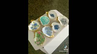 DIY Oyster Shell Ornaments decoupage oystershellart oystershellornaments handmadeprnaments [upl. by Longo]