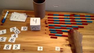 Montessori Math Activities for Counting and Addition with Rods [upl. by Jennette]