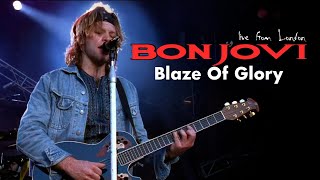 Bon Jovi  Blaze Of Glory Live From London 1995 [upl. by Modeerf239]