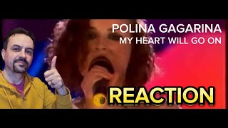 POLINA GAGARINA Полина Гагарина  My heart will go on reaction [upl. by Shorter]