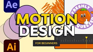 Motion Design for Beginners  Illustrator amp After Effects Animation Tutorial [upl. by Areht]