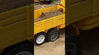 Sand Truck DIY Rc toys car excavator truck rc dumptruck FunFun Onion toys funny [upl. by Eerual]