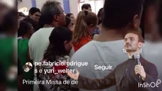 VELÓRIO PADRE FABRÍCIO RODRIGUES DESPEDIDA FIÉIS FUNERAL MISSA [upl. by Flieger]