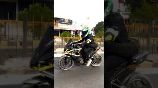 Installed MRF Tyre 15060 r17 ⚠️🧨🔥 viral rs200cc rs200rider automobile mrf mrftyre [upl. by Ahcsrop879]