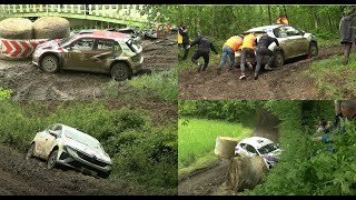 Rallye Castine Terre dOccitanie 2024  ES 1  Chicane Glisse Mistakes [upl. by Annaed478]