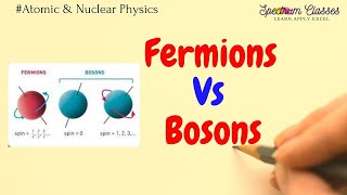 Fermions Vs Bosons Spin Statistical Theorem Particle Physics [upl. by Areis]