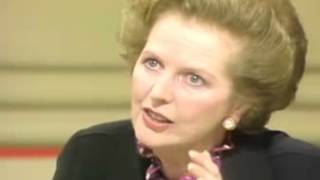 Margaret Thatcher on Nationwide questioned over the Belgrano [upl. by Sion]