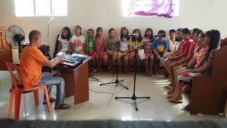 Handog Namin Sa Iyo Ama by San Isidro Choir kids [upl. by Nohtan259]