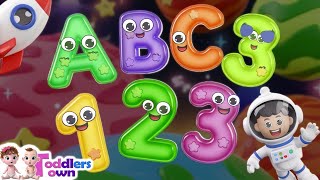 ABC and 123 Learning Videos For 3 Years Olds  Learn ABC Phonics Shapes Numbers Colors  kidsvideos [upl. by Hujsak]