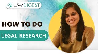 How to do Legal Research  Law Research [upl. by Hiller420]