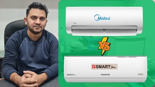 Midea vs Kenwood 1838 eSmart Inverter AC  Best Inverter AC in 2024  AC Buying Guide [upl. by Stucker834]