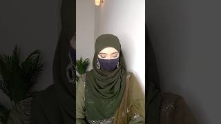 Hijab With Earrings💚 shorts ytshorts ytviralvideo hijab hijabtutorial [upl. by Morez]