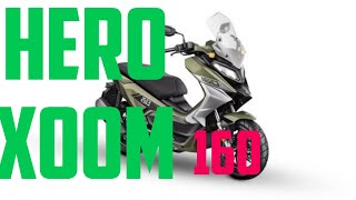 HERO XOOM 160 LAUNCH NEWS [upl. by Llertal]