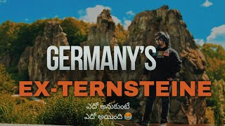 జర్మనీ Externsteine🥰 Germany’s Ex 🔥 Germany Vlogs  జర్మనీ తిర్గుడ్ల ముచ్చట్లు 😂 [upl. by Noseaj620]