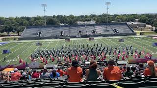 Wakeland HS Band 92824 “Where the Heart Is” HEB Marching Contest Prelims [upl. by Loggins]