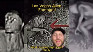 Las Vegas Alien RAW FOOTAGE DONT MISS IT foryoupage nightgod storytime ET [upl. by Ennaeus]