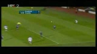 Scotland  Croatia 11 Kranjčar goal [upl. by Alanson]