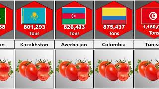 Tomato Production by Country 2024 [upl. by Appolonia230]