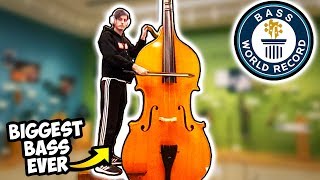 I Played the BIGGEST BASS in the WORLD Record [upl. by Godiva925]