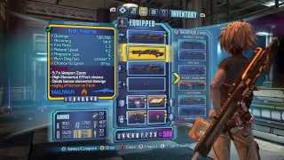 Borderlands 2 Pimpernel Accessory Guide [upl. by Eadrahc]