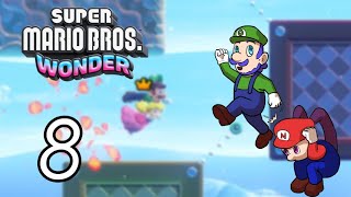 Super Mario Bros Wonder 8 W0 p2 [upl. by Annelak]